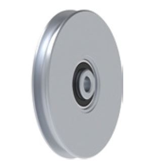 Puleggia per basculanti per fune da 6 mm