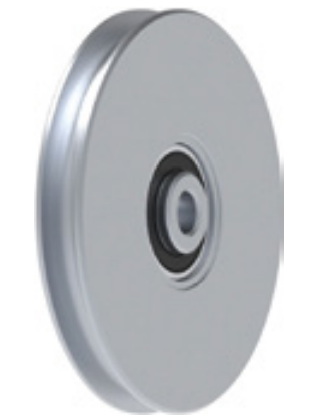 Puleggia per basculanti con fune da 8 mm