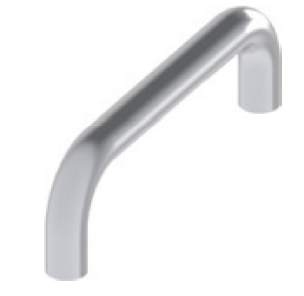 Maniglia 2 curve a saldare